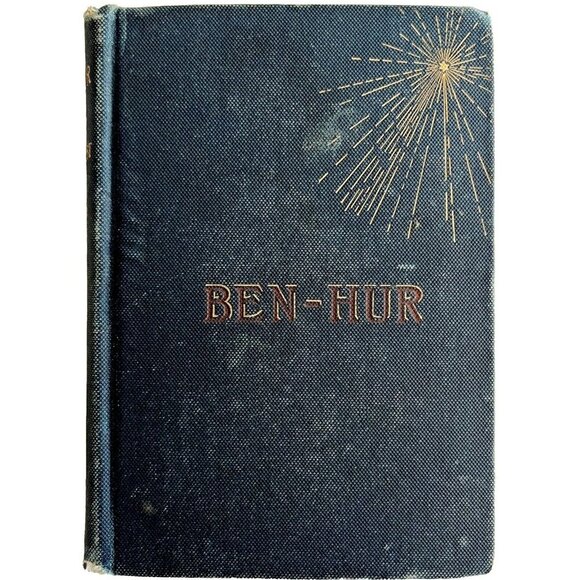 Ben Hur A Tale Of The Christ 1st Edition 1880 HC Victorian Lew Wallace Book E39 - Picture 2 of 4